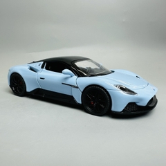 Mô Hình xe maserati xanh ngọc tỉ lệ 1:22 Hợp kim có thể mở cửa - bánh sau chạy cót - Dài 21cm - rộng 9cm - cao 5cm - nặng : 800gram - FULL BOX : box màu SKU : oto288 - N3-K12-T3-S1
