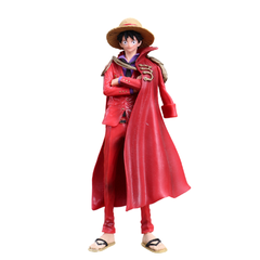 Mô hình đồ chơi - luffy mũ rơm áo choàng đỏ bản kỉ niệm 20 năm - One Piece - No Box - K26-T1-S9