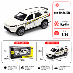 Xe thể thao nhiều kiểu dáng , chất liệu hợp kim , tỉ lệ 1:36 - SKU : oto-HN3612B ( VAT: 103-01-35 )
