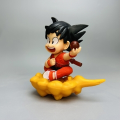 Mô Hình DragonBall goku kid cưỡi mây cầm ngọc cao 13cm , figure DragonBall , No box