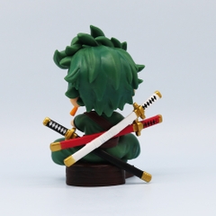 Mô Hình OnePiece Bộ 3 Luffy - Zoro - Sanji AI ChiBi - Cao 13cm - nặng 200gram - Figure OnePiece - Có hộp màu - N3-K38-T2-S1