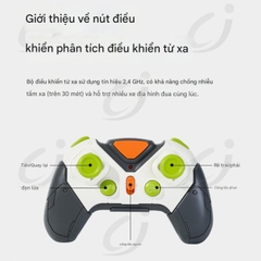 Đồ chơi xe bong bóng leo núi điều khiển từ xa 2.4G có đèn, phun nước, nhạc. FULL BOX . SKU : DK-2212 - (VAT 009-02-200) - K90-T2-S1