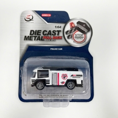 Mô Hình Bộ 6 Xe Oto Cano Trực Thăng hợp kim , tỉ lệ 1:64 - Dài 7.5cm - rộng 3cm - cao 3.4cm- SKU : oto-QZ614-G - ( Vat : 23711-1.56580-1 )