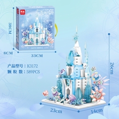 Bộ Lắp Ghép Toà Lâu Đài Băng Giá 589pcs. SKU: LG-K3172 (VAT 001-12-100) - K152-T3-S13,14