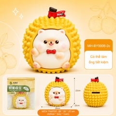 Mô Hình Các Con Vật Cosplay Trái Cây Sầu Riêng Size Nhỡ KT: 28*22*22cm   - SKU : MH-BY0006-2 ( VAT : MH004 )