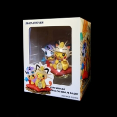 Hàng Cao Cấp -  Mô Hình Pokemon pikachu cosplay nyasu gallop bản cao cấp - Cao : 12cm - Nặng : 300gram - Figure pokemon - Full Box N1-K39-T4-S2