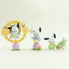 Mô hình kuromi Bộ 7 pochacco Kuromi - cao 5 - 14cm - Nặng 600gram - Bọc Túi - Có Hộp Đẹp - N3-K37-T1-S1
