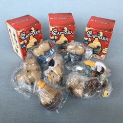 Mô Hình bộ 7 capi bara - Cao 5.5 - 7.5cm - nặng 300gram - Figure capi bara - bọc túi OPP - Hộp Màu - Hm19 N3-K48-T2-S1