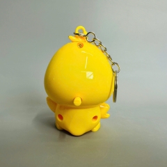 Móc Khoá mô hình shin đổi mặt cosplay gà vàng - cao : 8.5cm - figure shin - No Box - N3-T3