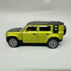 Mô Hình Ran Rover Defender  Xanh Rêu- tỉ lệ 1:36 Hợp kim có thể mở cửa - bánh sau chạy cót - Dài 12cm - rộng 5cm - cao 4cm - nặng : 100gram - FULL BOX : box màu SKU : oto109 - N3-K11-T4-S4