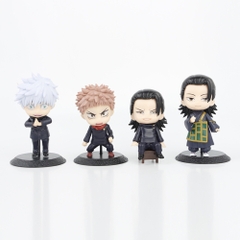 Hàng Cao Cấp - Mô Hình Jujutsu Kaisen bộ 12 chú thuật hồi chiến - Cao 9-11cm - nặng 800gram - No Box : bọc túi OPP - Figure anime Jujutsu Kaisen - N3-K44-T2-S3