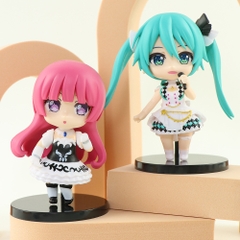 Mô Hình Hatsune Miku bộ 6 mô hình miku Bản B - Cao 9cm - nặng 300gram - Figure Miku - Bọc Túi - No Box - K24-T2-S9