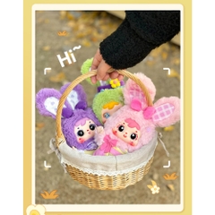 Hàng Chính Hãng - Blinbox thỏ tyke blind box set 6 ngẫu nhiên - cao ~ 18cm - Nặng 500gram - Túi Mù - Hộp Màu