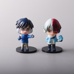 Mô Hình Học Viện Anh Hùng bộ 6 nhân vật - Cao 8-9cm - nặng 300gram - My Hero Academia - No Box - K33-T2-S11