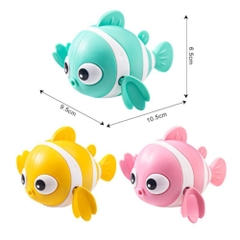 Màu Ngẫu Nhiên - Đồ Chơi Nhà Tắm Cá Có 3 Màu - Dài 10.5cm - Rộng 9.5cm - Nặng : 200gram - No Box - ( VAT : DOTTHH2 )- K75-T3-S6