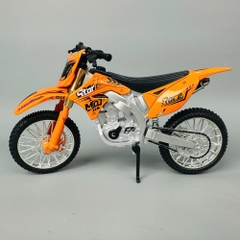 Mô Hình xe máy địa hình màu cam 1:10 Hợp kim - Có tiếng - Dài 20.5cm - rộng 8cm - cao 10.5cm - nặng ~ 500gram - FULL BOX : box màu SKU : oto456 - K65-T5-S4