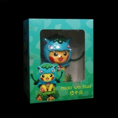 Hàng Cao Cấp -  Mô Hình Pokemon pikachu cosplay Fushigibana bản cao cấp - Cao : 12cm - Nặng : 300gram - Figure pokemon - Full Box N1-K53-T3-S2
