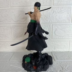 Mô Hình OnePiece zoro dáng đứng cầm kiếm siêu ngầu Cao : 19cm nặng : 400gram - One Piece - Bọc Túi Opp - No Box N4-K2-BL2