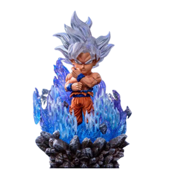 Mô hình đồ chơi - SonGoku bản năng vô cực , có led , Cao 11cm  - Dragon Ball - No box - N1-K38-T2-S10