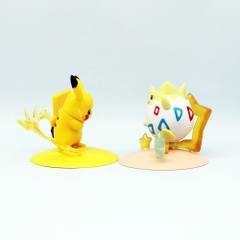 Mô Hình POKEMON Bộ 4 Pokemon có đế - Cao 8-10.5cm - Nặng 350gram - Pokemon - No Box - Bọc Túi OPP - N3-K35-T2-S1