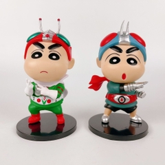 Mô Hình bộ 6 Shin bút chì cosplay - Cao 10cm - nặng 300gram - Figure Cậu Bé Bút Chì - bọc túi OPP - hộp màu n3-k30-t3-s2
