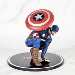 Mô Hình Avenger Captain America Đội Trưởng Mỹ - Cao 10cm - Rộng 13.5cm - Nặng 250gram - Figure Avenger - No Box : Bọc túi OPP - N1-K37-T1-S5