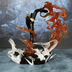 Mô Hình OnePiece Sanji chiến đấu siêu ngầu Cao : 28.5cm nặng 1800g - One Piece - Full Box - Hộp Màu - K13-T4-S4-S5 (G-12)