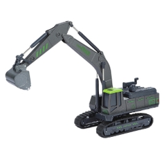 Mô Hình 4 loại Xe cần cẩu , chất liệu hợp kim và nhựa - Dài 23cm - rộng 8.5cm - cao 19cm - SKU : oto-YM702802 - ( VAT : 003-02-50b )