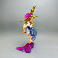 Mô Hình Onepiece luffy gear 5 vòng vàng bản có vũ khí cầm tay trạng thái chiến đấu cao 22 cm - OnePiece  - Có Hộp Đẹp - N4-K15