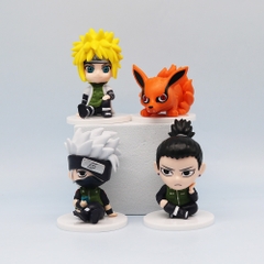 Mô hình Naruto - combo 8 nhân vật Naruto Sakura Gaara Shikamaru Itachi Kakashi Lee Orochimaru Tsunade... - Figure Naruto - No Box - N3-K39-T1-S3