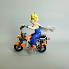 Mô Hình DragonBall gohan lái xe máy cao 12cm nặng 300g , Figure DragonBall - Hộp Màu - N1-K8-T3-S1