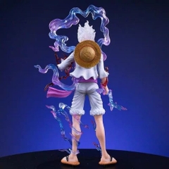 Bản 28cm Box Nhựa  Hộp bóng kính - Mô hình OnePiece- Luffy Gear 5 Nika trắng Cao 28cm bản có vũ khí cầm tay  - OnePiece  - Có Hộp Đẹp - N4-K15