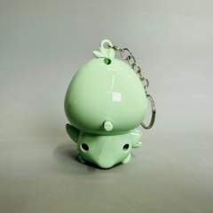 Móc Khoá mô hình shin đổi mặt cosplay gà xanh - cao : 8.5cm - figure shin - No Box - N3-T3
