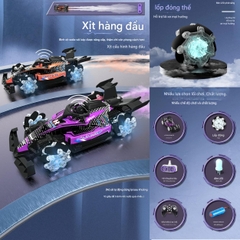 Đồ Chơi Xe Ô tô Điều Khiển Từ Xa 12 Kênh Double Spray Racing Car with Light And Music- SKU: DK-HX8620 ( VAT 009-02-150 )