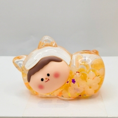 Mô hình charm hoàng tử nằm size to kích thước cao : 6.3cm Dài 9.5cm nhiều màu decor siêu xinh - no box