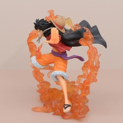 Mô hình OnePiece Luffy trạng thái chiến đấu - Cao 14cm - nặng 300gram - Figure One Piece - Full box - N1-K55-T5-S3