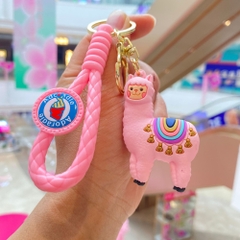móc khóa cừu hồng - Dây móc dài : 10cm - Mô Hình Cao : 6cm - Nặng : 50gram - No Box : bọc túi OPP - N3-K15-T4-S3