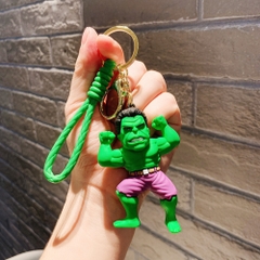 móc khóa hulk người khổng lồ xanh - dây dài 9.5cm mô hình cao 8.5cm - nặng : 50gram - no box N3-K15-T3-S1