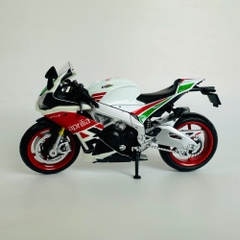 Mô Hình xe motor aprilia rsv4 tỉ lệ 1:12 Hợp kim có thể mở cửa - bánh sau chạy cót - Dài 17cm - cao 10cm - nặng 500gram - Figure Oto - FULL BOX : box màu - SKU : oto409 N3-K12-T4-S2