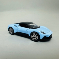 Mô Hình xe Maserati xanh ngọc 1:36 Hợp kim có thể mở cửa - bánh sau chạy cót - Dài 12cm - rộng 5cm - cao 4cm nặng : 200gram - FULL BOX : box màu SKU : oto309 - N3-K10-T4-S1