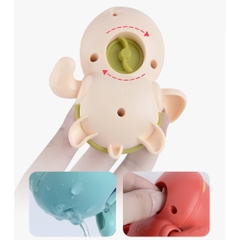 Màu Ngẫu Nhiên - Đồ Chơi Nhà Tắm Rùa Có 3 Màu - Dài 9cm - Rộng 8cm - Nặng : 200gram - No Box -( VAT : DOTTHH2 )- K75-T5-S4