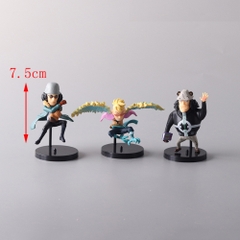 Mô hình OnePiece Bộ 6 kuzan marco kuma ace Izo mihack - Cao 8-9cm - nặng 300gram- Figure OnePiece - No Box N3-K59-T3-S1