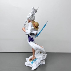 Mô hình OnePiece Luffy gear 5 trạng thái chiến đấu - Cao 17cm - nặng 300gram - Figure One Piece - Box màu - N4