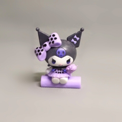 Mô hình kuromi bộ 6 kuromi - cao 7-8cm - Nặng 300gram - Bọc Túi - Full box - Có hộp mù n3-k32-t2-s1