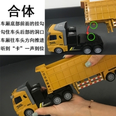 Đồ Chơi Xe Ô tô Điều Khiển Từ Xa 4 Hướng Engineering Transport Vehicle - SKU: DK-QH200-12D ( VAT 009-02-100 ) - K142-T4-S5
