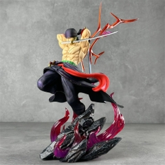 Mô Hình OnePiece zoro Chiến Đấu Siêu Ngầu Cao : 33cm nặng : 1000gram - One Piece - Hộp Carton -K14-T4-S3