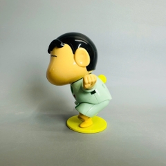 mô hình shin bút chì áo xanh nhạt lắc mông - cao : 10cm - figure shin - hộp màu -K75-T4-S10