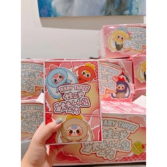 Hàng Chính Hãng - Blinbox babythree MACARON V2 blind box set 6 ngẫu nhiên - cao ~ 15cm - Nặng 500gram - Túi Mù - Hộp Màu