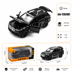 Xe thể thao nhiều màu sắc chất liệu hợp kim , tỉ lệ 1:36 : SKU : oto-YZ63401 ( Vat : 103-01-35 )