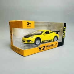 Mô Hình xe poscher vàng lé đen - tỉ lệ 1:36 Hợp kim có thể mở cửa - bánh sau chạy cót - Dài 12cm - rộng 5cm - cao 4cm - nặng : 200gram - FULL BOX : box màu - SKU : oto267 n3-k11-t4-s1